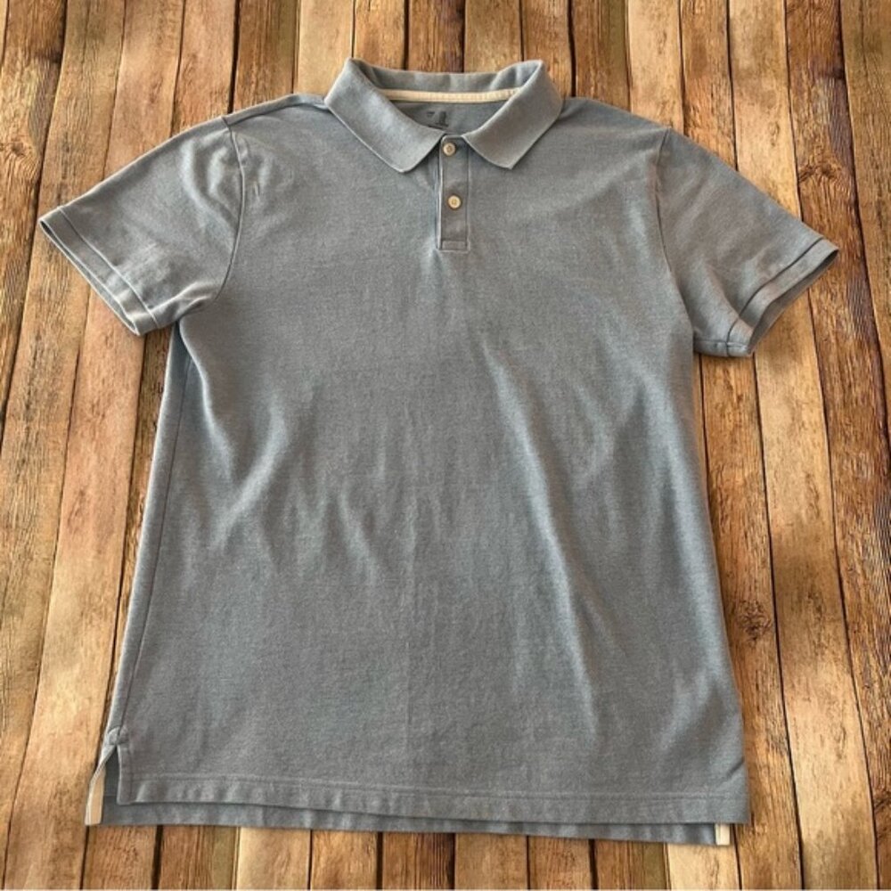 Gap men’s short sleeve light blue polo shirt | size Extra Large